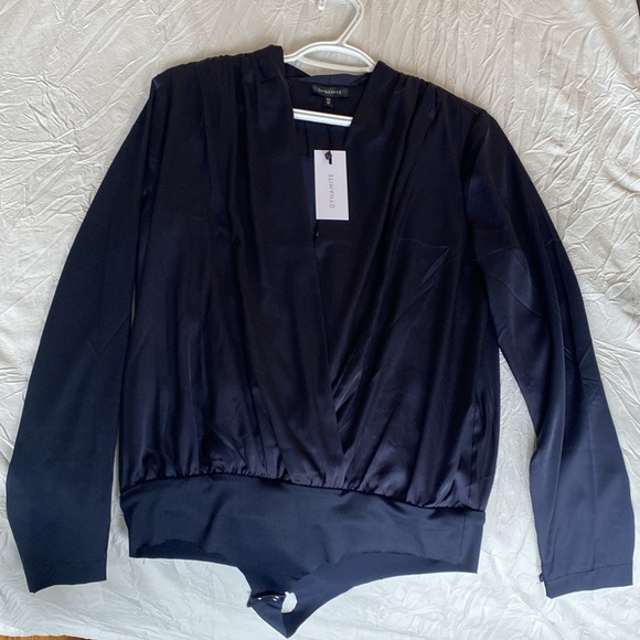 Dynamite Satin Body-Suit - Picture 2 of 5